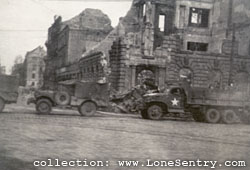 [WWII U.S. Military Convoy]