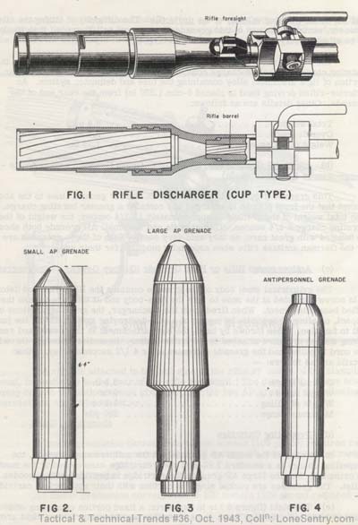 [Figure 1-4: Rifle Discharger Cup and Ammunition]