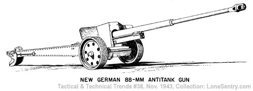 [8.8 cm Pak 43/41: New German 88-mm Antitank Gun]