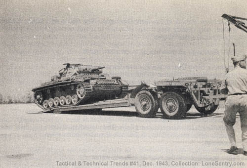 [German Heavy Transport Trailer - Tank Transporter Sd.Ah. 116]