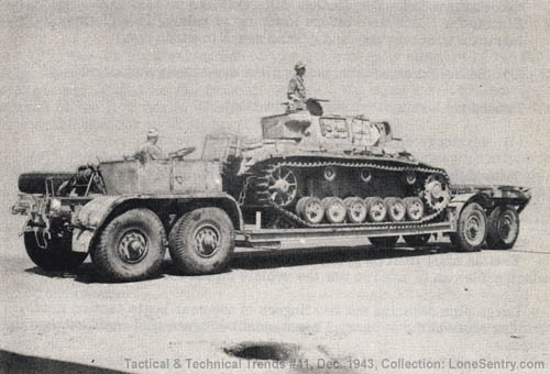 [German Heavy Transport Trailer - Tank Transporter Sd.Ah. 116]