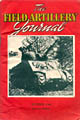 [Field Artillery Journal Cover]