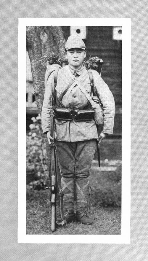 [Figure 1. Japanese infantry soldier.]
