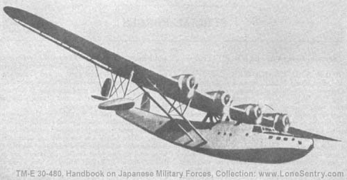 [Figure 76-A. Type 97 Flying boat Mavis.]
