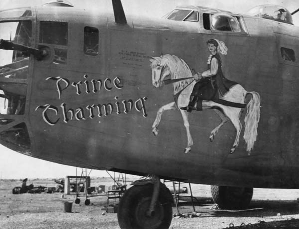 Nose Art: B-24 Liberator Prince Charming