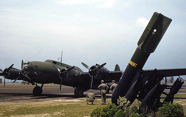 YB-17 Bomber Prototype at Langley Field, Virginia