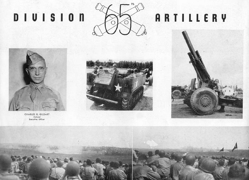 Division Artillery, 65th Infantry Division