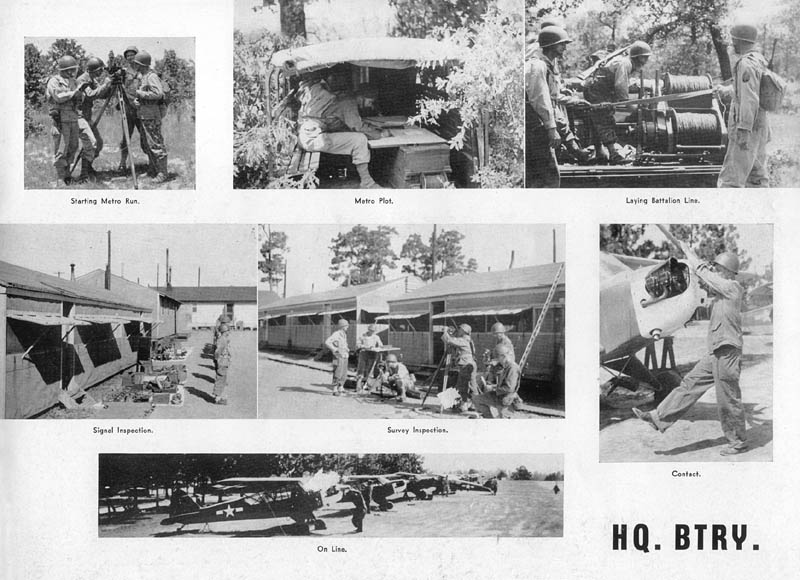 HQ Battery, Divisional Artillery, 65th Inf. Div.
