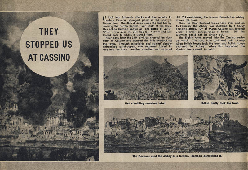 [Mission Accomplished: They Stopped Us at Cassino]